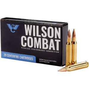 Wilson Combat Wilson Combat A22369HPBT 223Rem 69 GR Hollow Point Boat Tail Match 20 Per Box - $34.33 at Classic Firearms