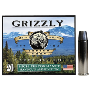 zzly 357 Magnum 200gr Wide Long Nose Gas Check Hard Cast Brass Case 20rd GC357M14 Ammo