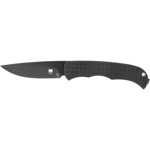 Cobratec Knives CobraTec Knives CTWOLVERINEGRN Wolverine 3.13\" OTF D2 Steel Drop Point Blade, 4.25\" Black G10 Handle Folding Knife - $59.99 at Classic Firearms