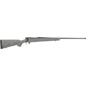 Howa HHS43331 M1500 HS Precision 3+1 24\" Blued Threaded Barrel/Rec, Gray with Black Webbed HS Precision Stock - Legacy Sports