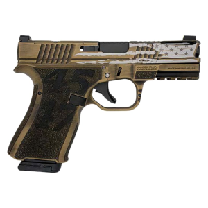 Black Rain Ordnance Frontline+ 9mm 4\" 15+1 Pistol - FLP-TRUMP-GB