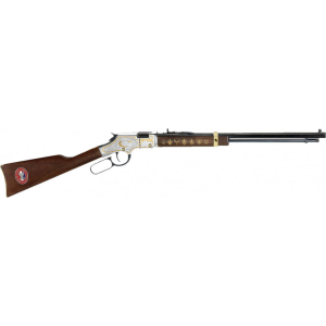 Henry Henry Golden Boy Eagle Scout Tribute Edition 22 S/L/LR Rifle, 20\" Octagon Blued Steel - H004ES - $1005.54 at Classic Firearms