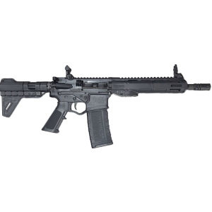 American Tactical Imports ATI Omni Hybrid Maxx AR15 Pistol, .300 Blackout 10.5\" Barrel, Flip-Up Sights, Black 9\" M-Lok Rail w/Brace - ATIGAX3009ML105 - $349.99 at Classic Firearms