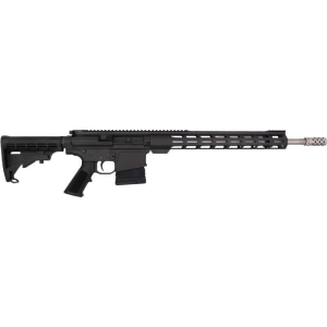 Great Lakes Firearms Great Lakes Firearms AR10 Rifle, .308win, 18\" 416r Stainless Steel Barrel, 15.25\" M-LOK Rail, 6 Position M4 Stock, Black Cerakote Finish- GL10308SS BLK - $968.00 at Classic Firearms
