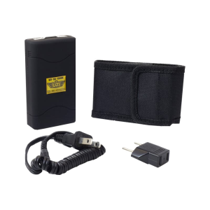 Uzi UZISG1500 Stun Gun Portable 1.5 Million Volt Rechargeable Black with Safety Switch - Campco