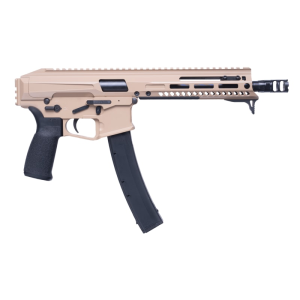 Patriot Ordnance Factory Phoenix 9mm Pistol 8.5\" Barrel 35+1 Semi-Auto FDE Cerakote Threaded Barrel Ambidextrous - Patriot Ordnance Factory