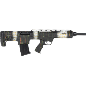 Tokarev TBP 12 SP 21000429 Shotgun, 12 Gauge, 18.5\" Barrel, 5+1 Rounds, Semi-Auto, Bullpup, Splatter Camo, Picatinny Rail - Tokarev