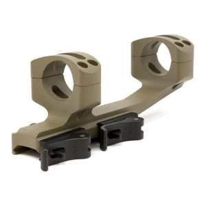Warne QD XSKEL 30mm Quick Detach Cantilever Scope Mount Dark Earth, 30mm Tube, No Reticle. - Warne Mfg