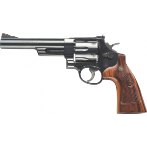 Smith & Wesson Smith & Wesson 150481 57 Classic DA/SA .41 Mag 6\" 6 Walnut Square Butt Blued Revolver - $1100.80 at Classic Firearms