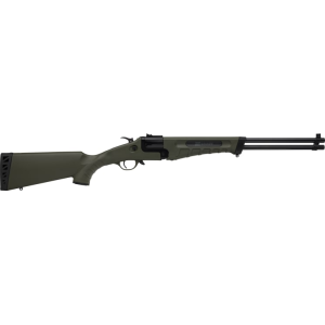 Savage Arms Savage Arms 42 Takedown 23001 Rifle/Shotgun .22 WMR/.410 20\" 1rd Break Action OD Green Stock, Optics-Ready - $511.71 at Classic Firearms