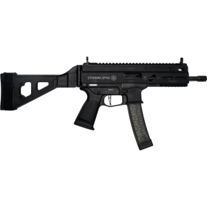 Arex Grand Power Stribog SP9A1 9mm Luger Semi-Auto Pistol with 8\" Threaded Barrel and SBT Brace - 850003223056 - $949.00 at Classic Firearms