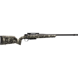 Christensen Arms Evoke Hunter .25 Creedmoor 22" 1:7.5 Black Cerakote Bbl Brush Camo Hybrid Hunter Stock Bolt Action Rifle 801-15057-00 - Christensen Arms