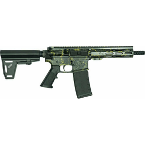 Great Lakes Firearms Great Lakes GLFA GL15LBLKPISTOLBUNDLE AR15 Pistol, .223 Wylde, 7.5\" Barrel, 30+1, Semi-Auto, Threaded Barrel, M-LOK Handguard. - $686.00 at Classic Firearms