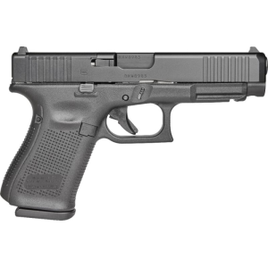 Glock Glock 49 MOS Gen 5, Semi-Automatic Pistol, 9mm, Glock Night Sights, Front Serrations, Flared Magwell, 4.49\" Barrel, 15+1 Capacity - PA495S702MOS - $529.99 at Classic Firearms