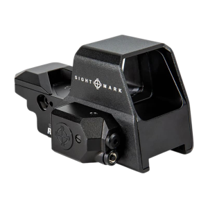 Sightmark Ultra Shot R-Spec Reflex Sight, SM26033R, 1x, 4-Pattern Red/Green Reticle, 33x24mm Lens