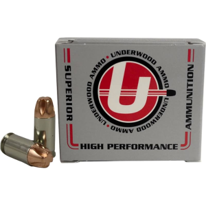 Underwood Ammo Underwood Ammo Xtreme Penetrator 380 ACP +P 90gr Solid Copper 20 Rounds Nickel-Plated Brass Case - $36.35 at Classic Firearms