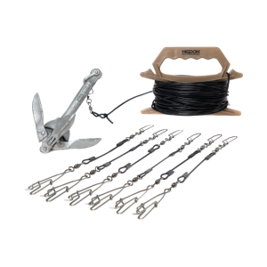 Higdon Outdoors 30340 Battleship Jerk Rig PVC Coated Steel
