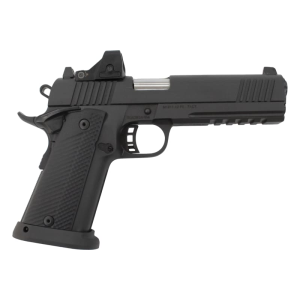 Rock Island Armory Rock Island Armory TAC Ultra FS HC Optic-Ready 51400 Pistol, 9mm, 5\" Barrel, 17-Rd, Semi-Auto, G10 Grips, Black Parkerized. - $622.22 at Classic Firearms