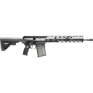 Heckler And Koch HK 81000830 MR762 A4 10+1 16.50\" Black Threaded Barrel, Black Picatinny Rail, M-LOK Handguard, 9 Position Black Synthetic Stock, Black Finger Grooved Grip, Ambidextrous - $4479.00 at Classic Firearms