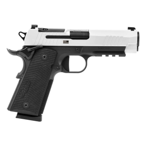 Sig Sauer Sig Sauer 1911 X Carry Freedom 45 ACP 4.2\" 8-Round Single Action Optic-Ready White Cerakote Engraved - $1111.10 at Classic Firearms