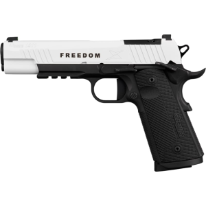 Sig Sauer Sig Sauer 1911X Freedom 1911XR-45-TWXR3-TP Pistol .45 ACP 5\" 8+1 SAO Optic Ready White Cerakote G10 Grips Engraved - $1408.66 at Classic Firearms