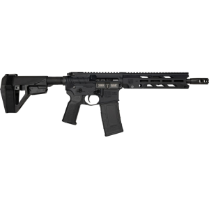Diamondback Firearms DB15 Obsidian Pistol DB1984B001 Pistol 300 AAC Blackout 10.5\" 30+1 Semi-Auto SBA5 Brace M-LOK - Diamondback
