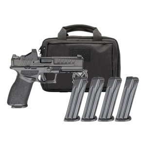 Springfield Springfield Armory Echelon 4.5F EC9459BLC-PAC Pistol, 9mm, 4.5\" Barrel, 10-Rd, Striker-Fired, Optics-Ready, Viridian RFX11 Red Dot. - $719.00 at Classic Firearms
