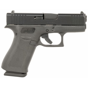 Glock Glock G43X Sub-Compact Pistol, 9mm, 10+1, 3.41\" Barrel, Black nDLC Front Rail/Serrated Steel Slide, Law Enforcement Trade In - USED - Good to Very Good Condition - $399.99 at Classic Firearms