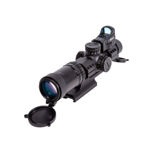 Firefield RapidStrike 1-4x24 SFP Riflescope FF13071K, Circle Dot Reticle, 30mm Tube, Red/Green Illuminated.