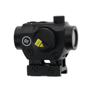 Crimson Trace CTS-25 1244743 1x Red Dot Sight, 4 MOA Red Dot Reticle, 25mm Tube, Includes Riser.