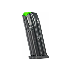 Mec-Gar Glock 19 Magazine MGG191000A 9mm 10-Round Anti-Friction Black Steel Compatible With Glock 19