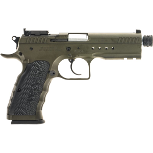 Tanfoglio Tanfoglio TFTACPRO9G Tactical PRO 9mm 4.9\" 17/20rd Threaded - $1393.03 at Classic Firearms