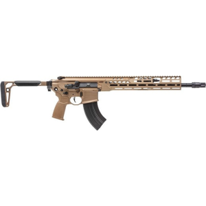 Sig Sauer From Ben\'s Private Collection, Used As / New, Sig Sauer RMCX762R16BLT RMCX Spear LT Semi-Auto Rifle, 7.62x39, Folding Stock, 16\" Bbl Coyote, 63J041066 - $1750.00 at Classic Firearms
