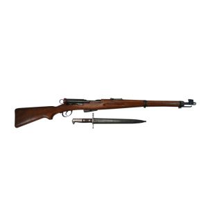 Carl Gustafs Stads From Ben\'s Private Collection - Swiss K1911 Carbine Rifle - 7.5x55 - W / Matching # Bayonet and Scabbard, VG /Ex Cond, Ser # 81317, C& R Eligible - $850.00 at Classic Firearms
