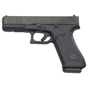 Glock Glock 17 Gen5 PV1750201 Pistol 9mm 4.49\" Barrel 10-Round Semi-Auto Fixed Sights Black Ambi Controls - $541.79 at Classic Firearms
