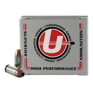 Underwood Ammo Underwood Ammo XTP Jacketed Hollow Point 40 S&W 155gr 1300 fps Ammunition - 20 rounds - $23.92 at Classic Firearms