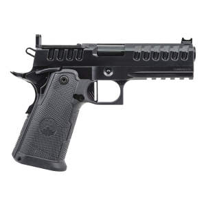 Watchtower F-1 Watchtower Apache Commander APACHE9MMCMNDRBLK Pistol 9mm 4.3\" 15+1 Semi-Auto Optics-Ready Threaded Barrel - $3899.00 at Classic Firearms