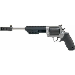 Taurus Taurus Raging Hunter 2-350105RH Revolver 350 Legend 10.5\" 6rd DA/SA Two-Tone Muzzle Brake Fiber Optic Sights - $1132.10 at Classic Firearms