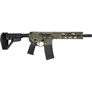 Diamondback DB1984B101 Obsdn Pistol 300 Blackout 10\" M-LOK SBA5 ODG 30rd - Diamondback