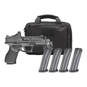 Springfield Springfield Armory Echelon 4.0C Comp Gear Pac EC9409B-COMP-PAC 9mm Pistol 4\" Barrel 15/18+1 Optics-Ready - $729.99 at Classic Firearms