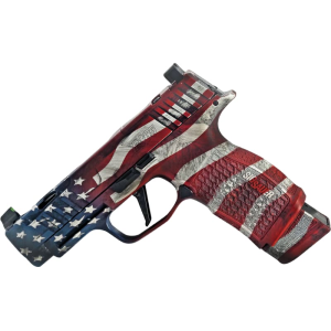 Sig Sauer Blown Deadline Custom Sig Sauer P365 XL 9mm 3.7\" 12rd Semi-Auto Pistol, Patriotic Cerakote - $1082.59 at Classic Firearms