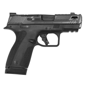 Smith & Wesson Smith & Wesson M&P Shield X Carry Comp 14270 Pistol 9mm 3.6in 13/15 Striker Thumb Safety Optics-Ready PowerPort - $649.00 at Classic Firearms