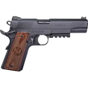 Iver Johnson Eagle LR G2 1911 45 ACP 5\" 8+1 Threaded Barrel Dymondwood Grips Pistol - Iver Johnson Arms