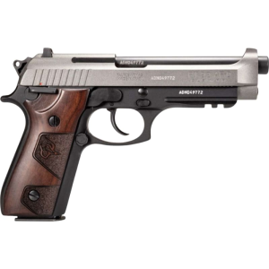 Taurus Taurus PT92 1-92015C1-HW2 Pistol 9mm 5\" 17rd DA/SA Black-Tungsten Wood Grips Ambidextrous Safety - $498.56 at Classic Firearms