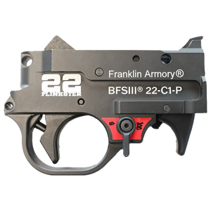 Franklin Armory 22 Plinkster BFSIII Black Curved Trigger Drop-In for Ruger 10/22 - 0250033BLK