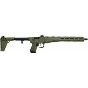 Kel-Tec Sub-2000 Multi-Mag 9mm Rifle 16.15\" Threaded Barrel Green 15Rd Semi-Auto