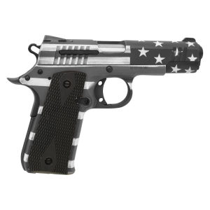 Citadel 1911 CIT380USG Pistol .380 ACP 3.75\" 7rd SAO Grey USA Flag Cerakote, Skeletonized Hammer & Trigger