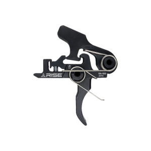 Rise Armament RA-100 Two-Stage Trigger, Black Nitride Curved, AR-Platform - RA100BLK