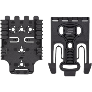Safariland QUICK2KIT12 Quick Locking System Kit Black Nylon, Includes QLS 19 Fork and QLS 22 Receiver Plate