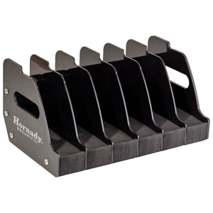 Hornady 6-Gun Pistol Rack with Foam and Plastic Dividers - 95832